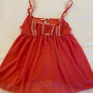 VINTAGE VICTORIA’S SECREt BABYDOLL SLIP CHEMISE DRESS 👩‍❤️‍💋‍👩